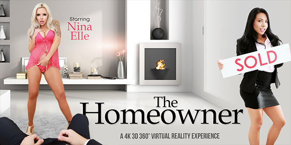 Nina Elle in The Homeowner - VRBangers