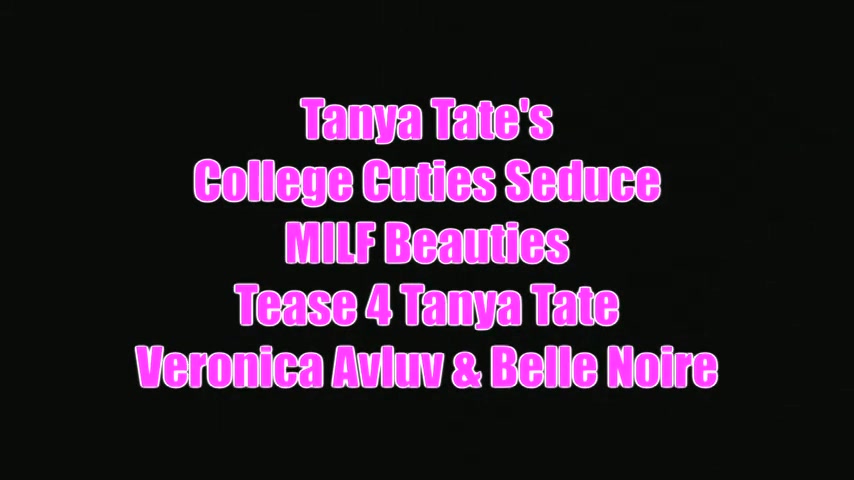 Belle Noire Veronica Avluv Tanya Tate 3 Way Tease - Sex Movies Featuring Tanya Tate
