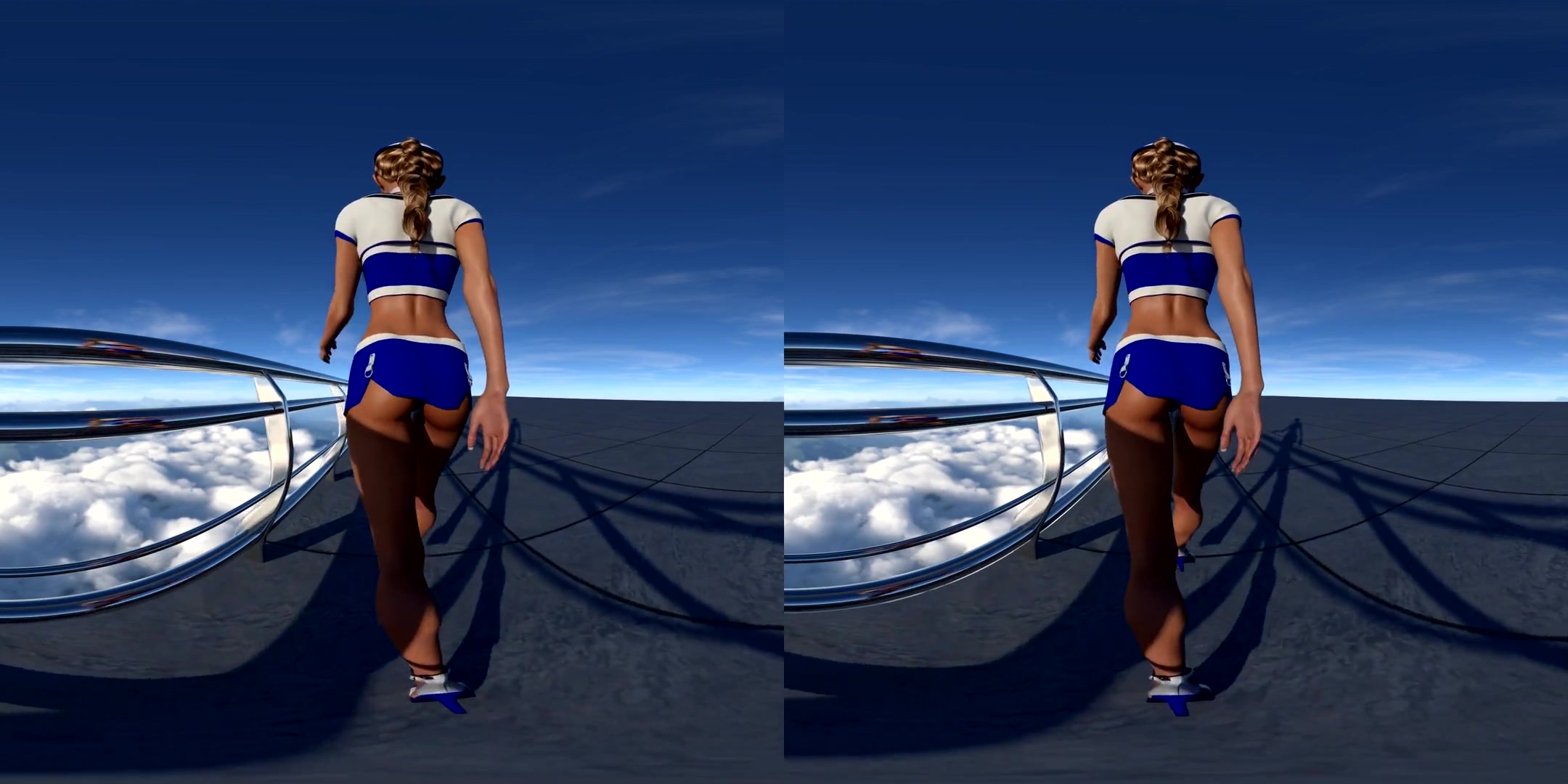 Fly With Me - CGI Porn Solo Babe - SkinRays - SexLikeReal