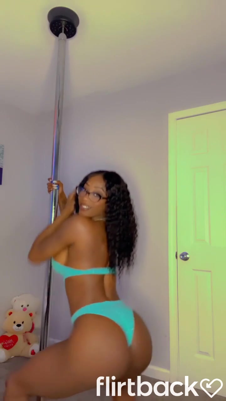 Amateur Hotwife doing pole dance