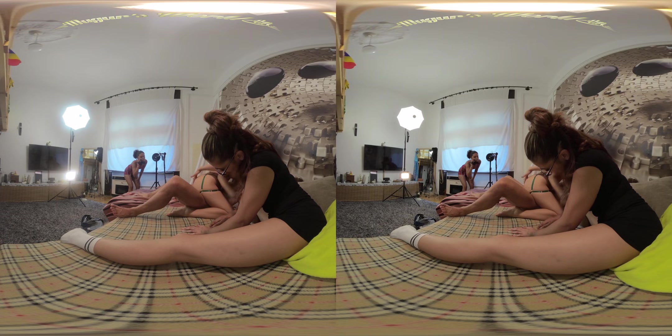 Behind The Scenes Of Home Sex Lesson For Marina Gold