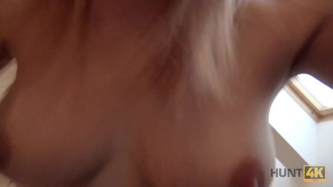 HUNT4K. Angry boy watches slutty GF cheating on him with stranger