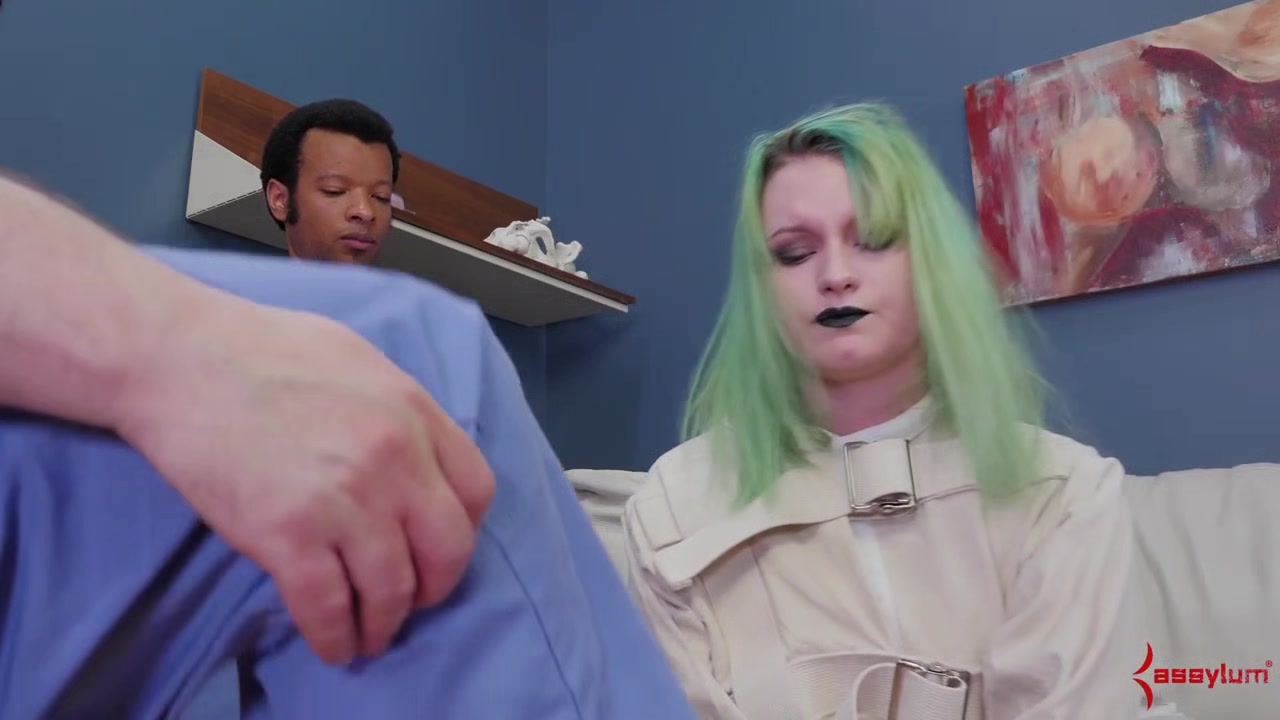 Crazy for BDSM anal chick gets enema