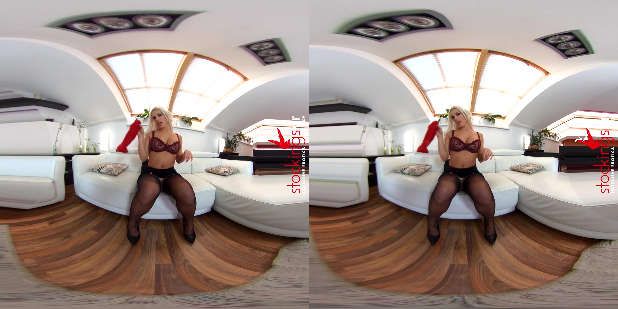 Blanche Bradburry in Lick My Ass - StockingsVR