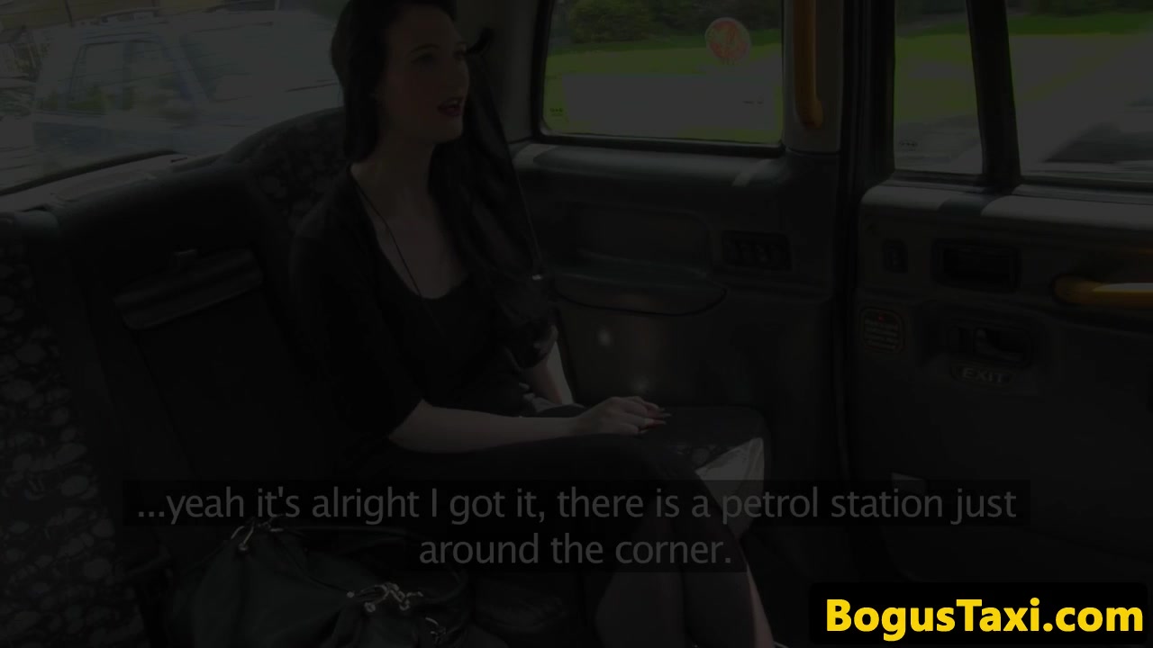 Taxi brit doggystyled through sluthatch