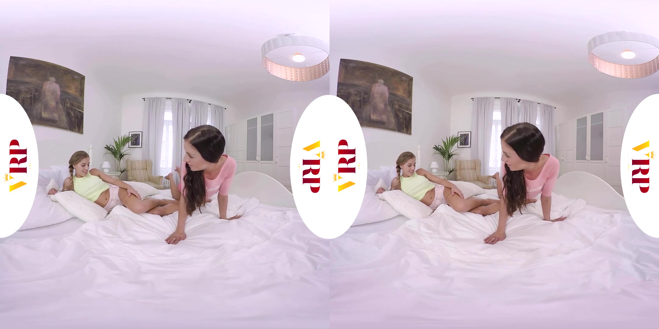 Silvia Dellai & Eveline Dellai in My Stepsister's Fantasy - VRPFilms