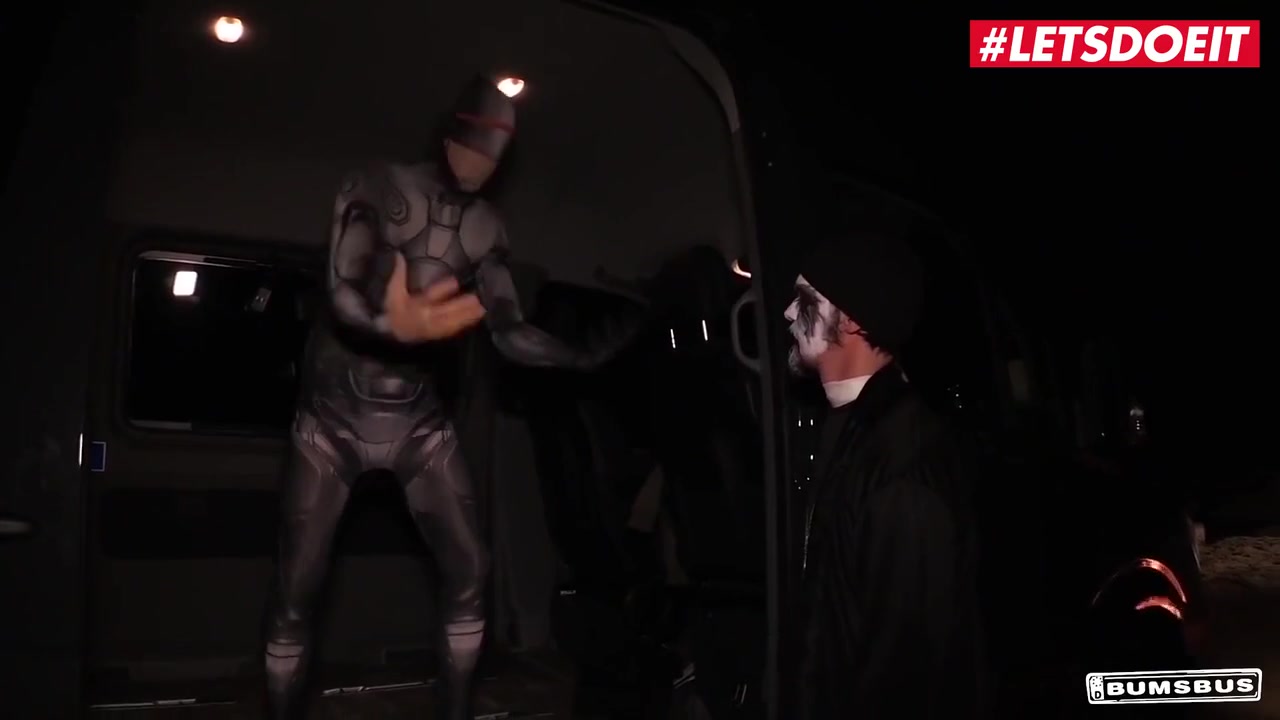 Lullu Gun And Jason Steel In Halloween Threesome Sex With A German Sexy