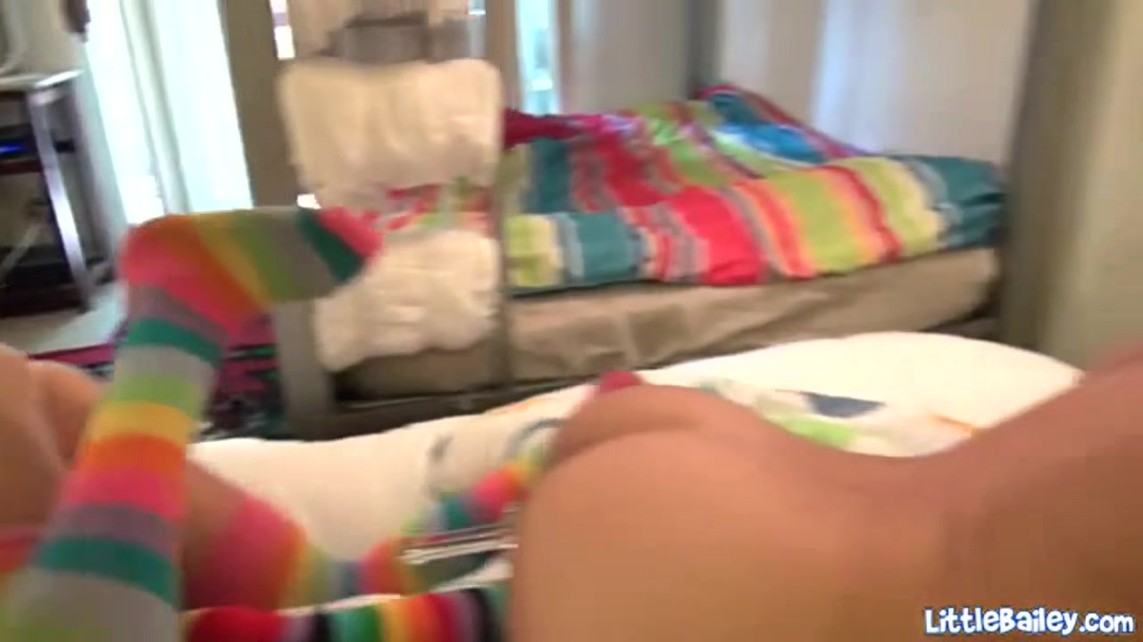 Bailey goes lesbo with hot blonde teen 18+