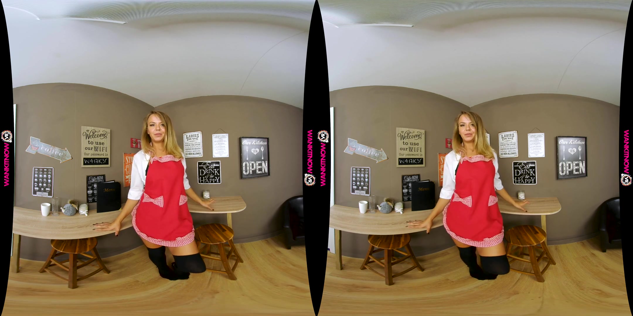 Mia WankitnowVR in Espresso Wank - WankitnowVR