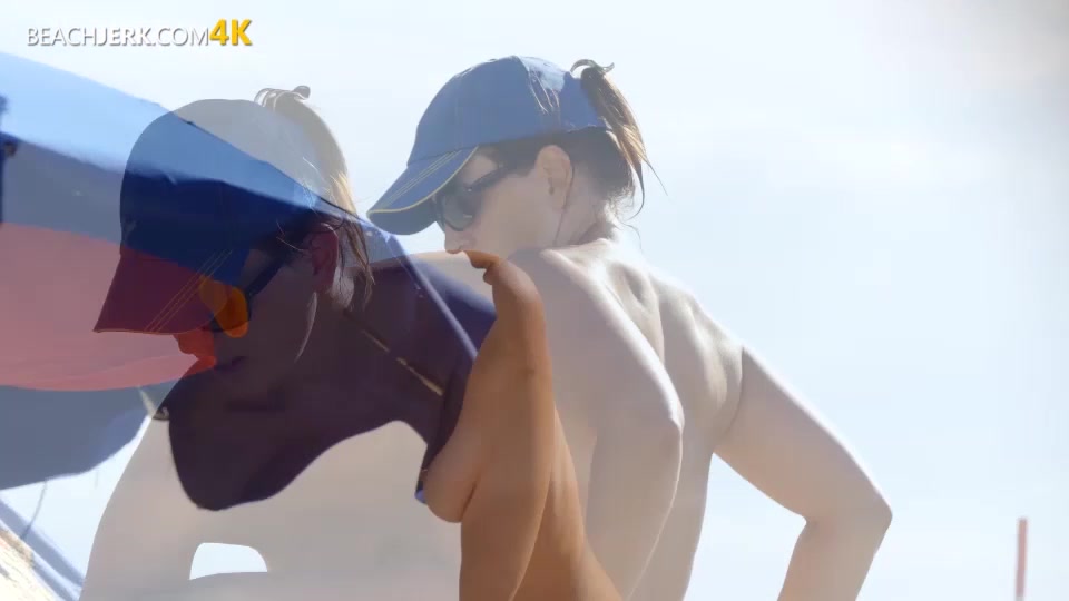 Topless Step mommy On The Beach - BeachJerk