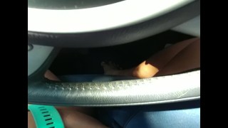 Masturbating in a Parking Lot During Lunch