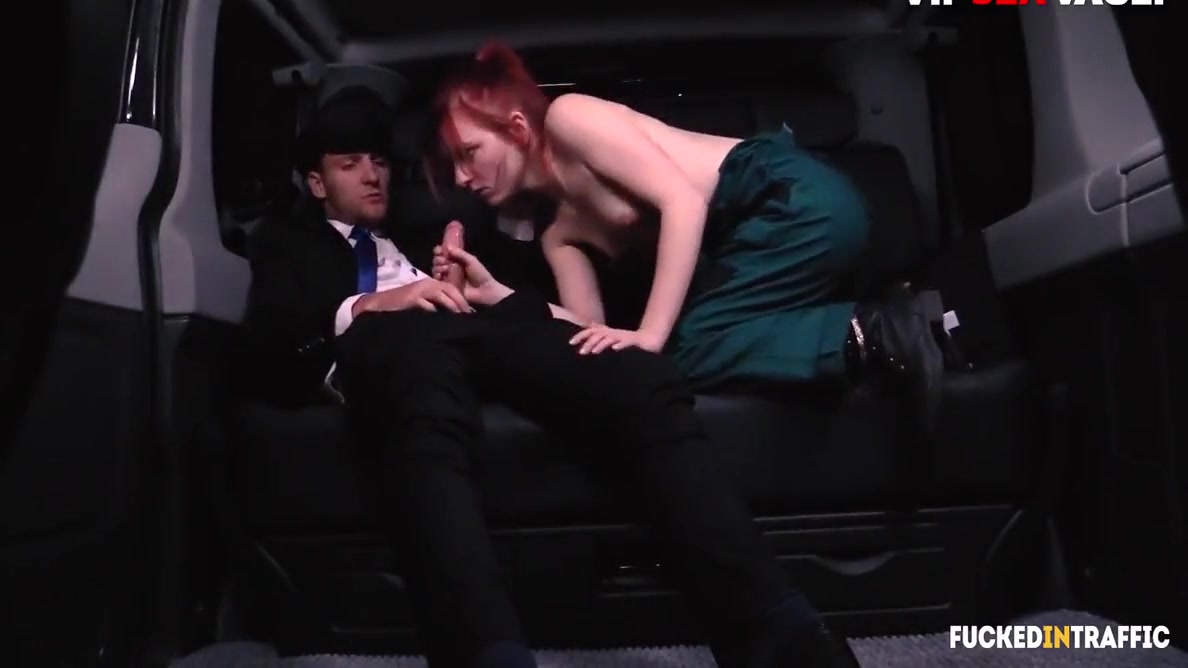 Skinny Redhead Pussy Drilled In The Car With Vanessa Shelby And Matt Ice