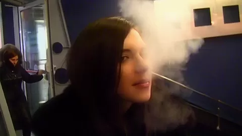 Henessy & Kylie in interracial video showing as a girl gives blowjob