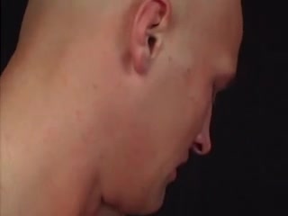 Muscle guy drills small titty TS whore