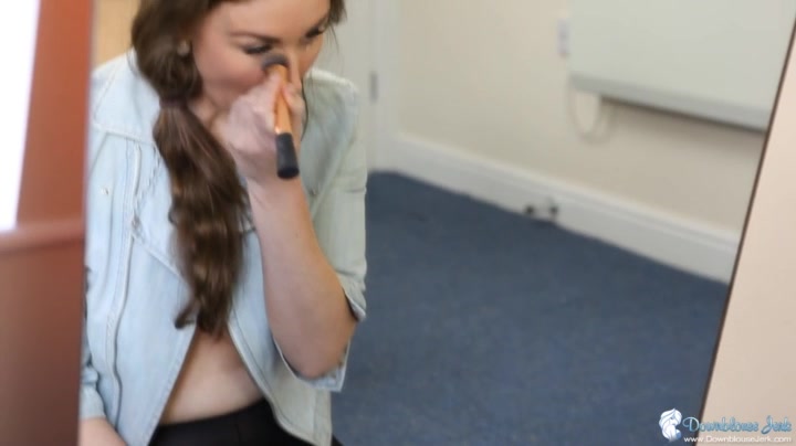 Christina in Made Up Tits - DownblouseJerk