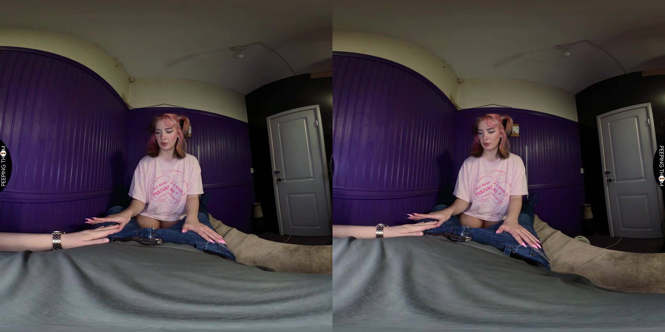 Behind The Scenes With Horny Sunflower Doll