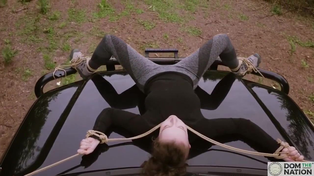 Vaginally Reamed Bdsm Beauty Goes Overlanding In The Woods