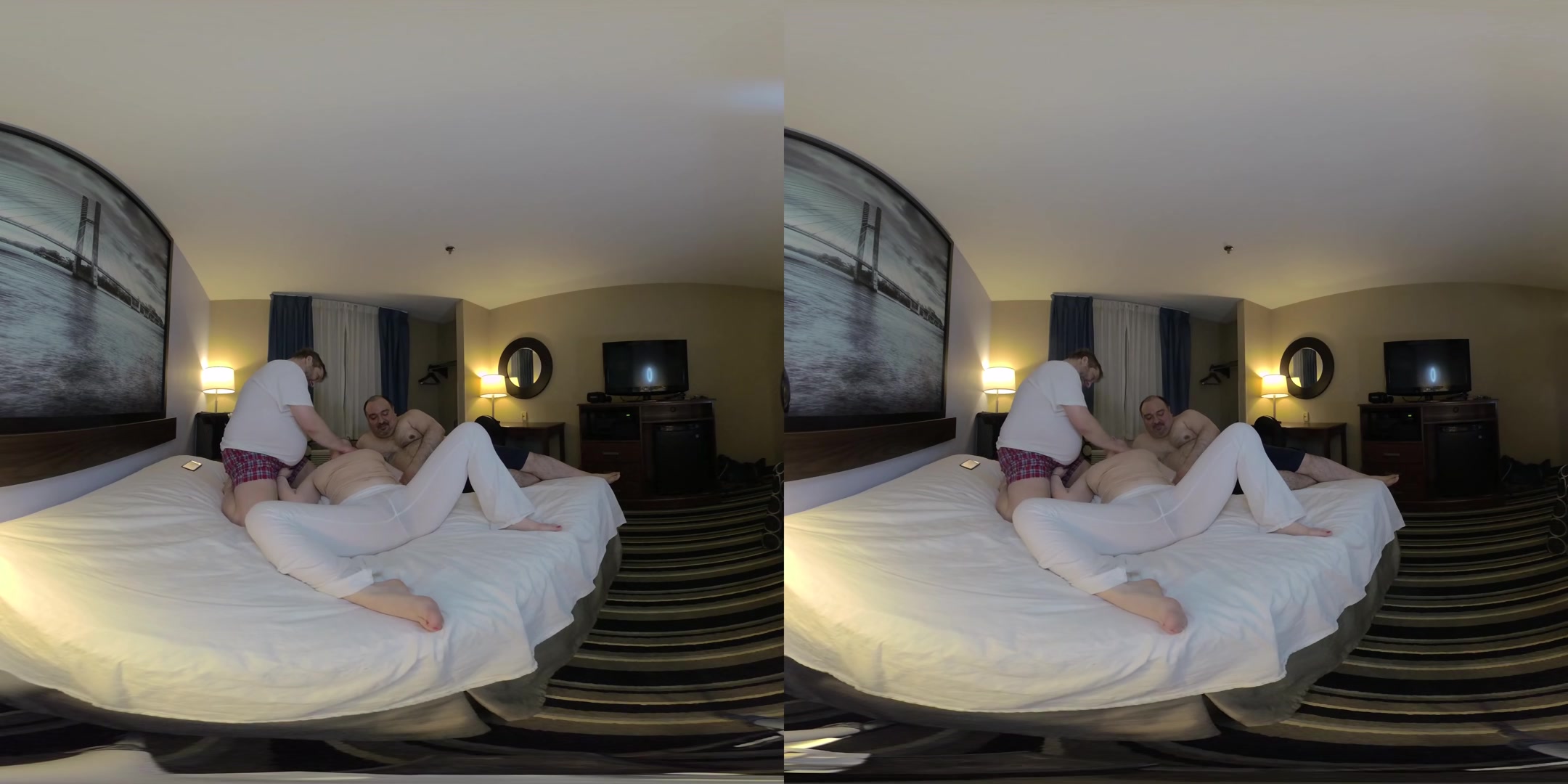 Amy Quinn Foreplay with Tad and Sal - TadPoleXXXStudio