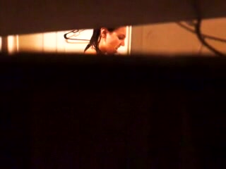 My captures all beauties in shower
