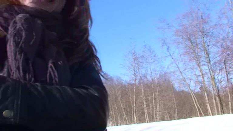 Outdoor bj and fuck with gorgeous blonde