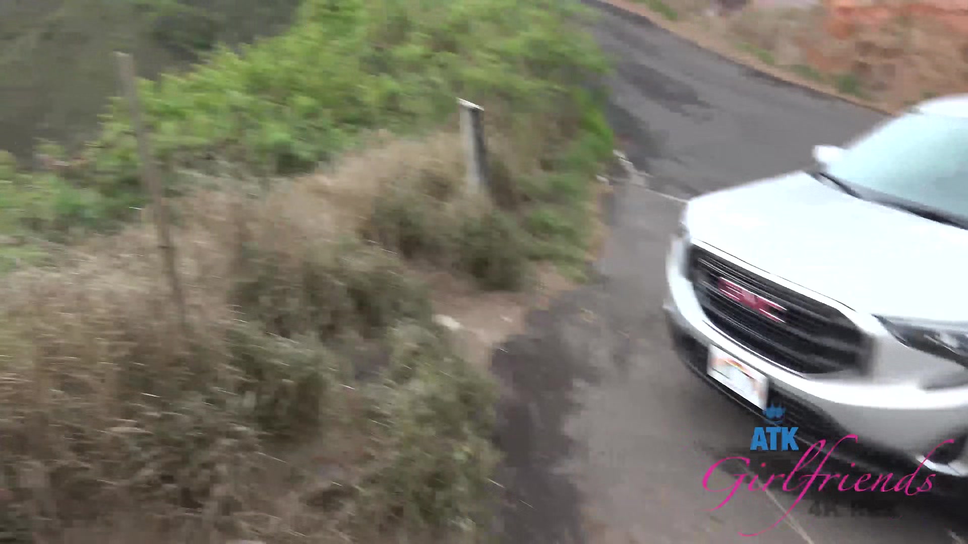 On A Short Hike Megan Gets A Little Naughty, And Pees For You To Watch