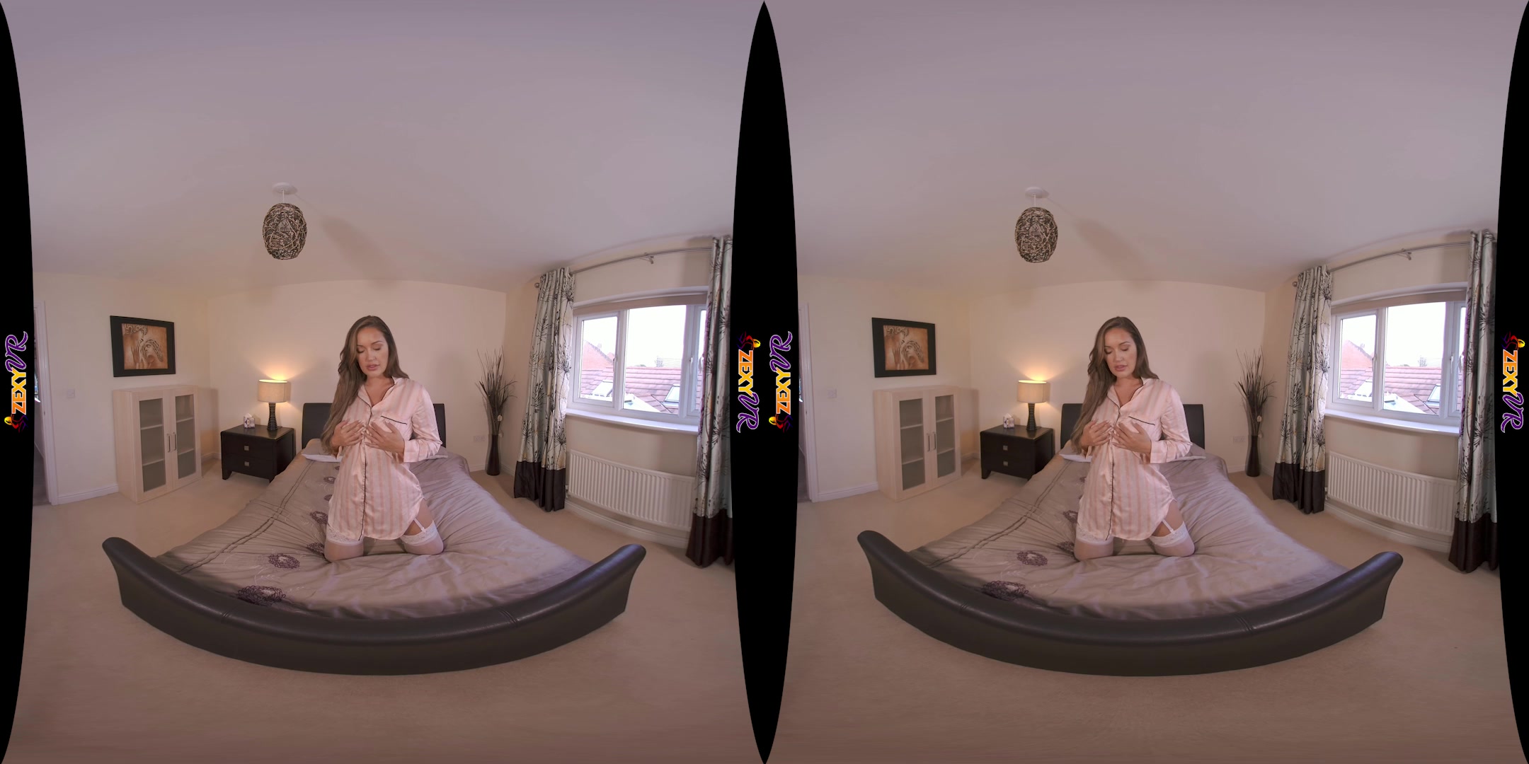 Bed Invitation featuring Frankie L - ZexyVR