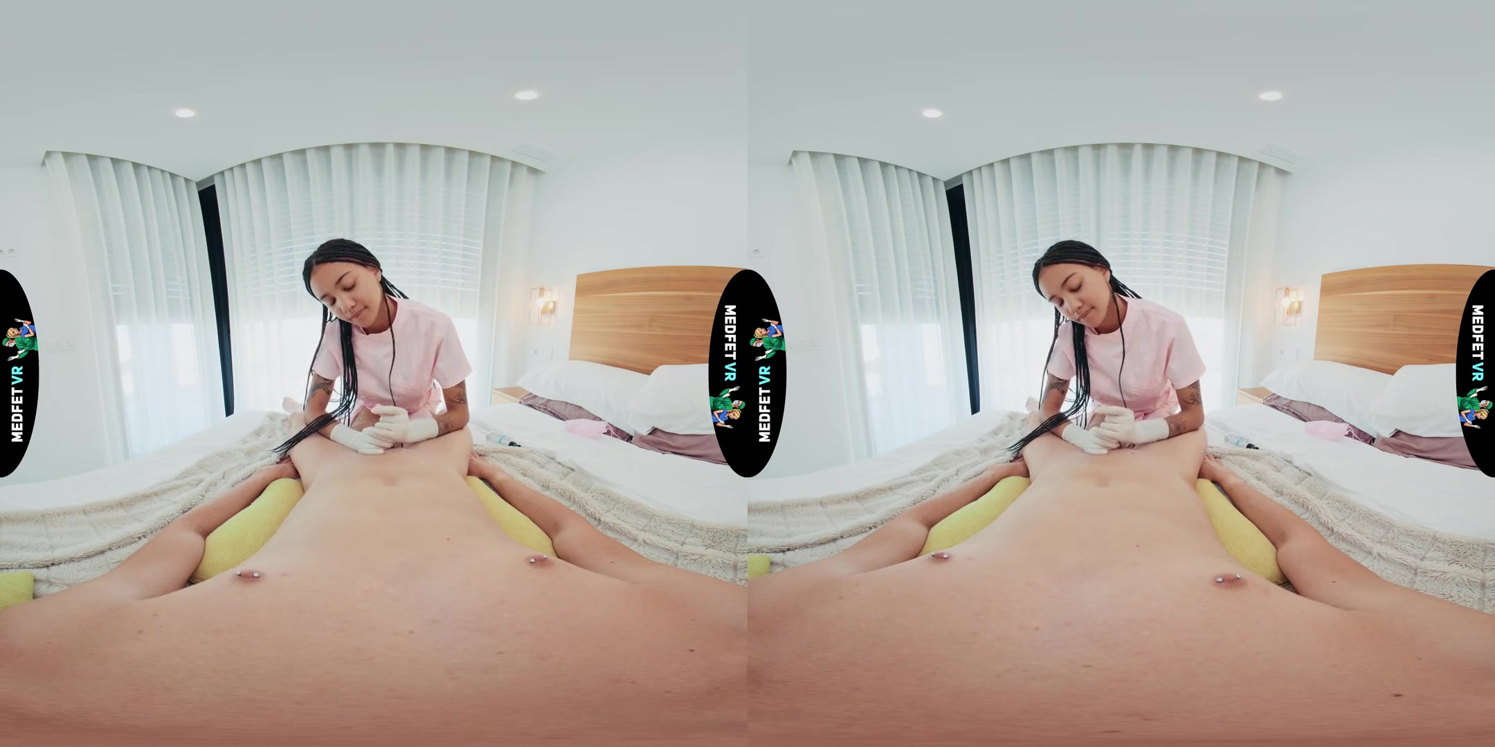 Gloved Cock Therapy Massage - Ultra Long Edging
