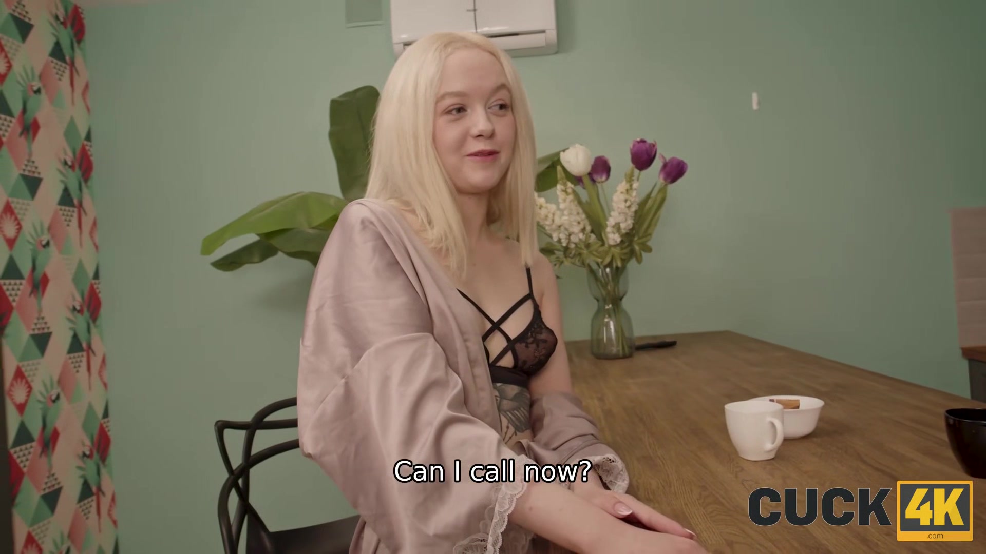 CUCK4K. Five Cocks, One Wife, One Cuck