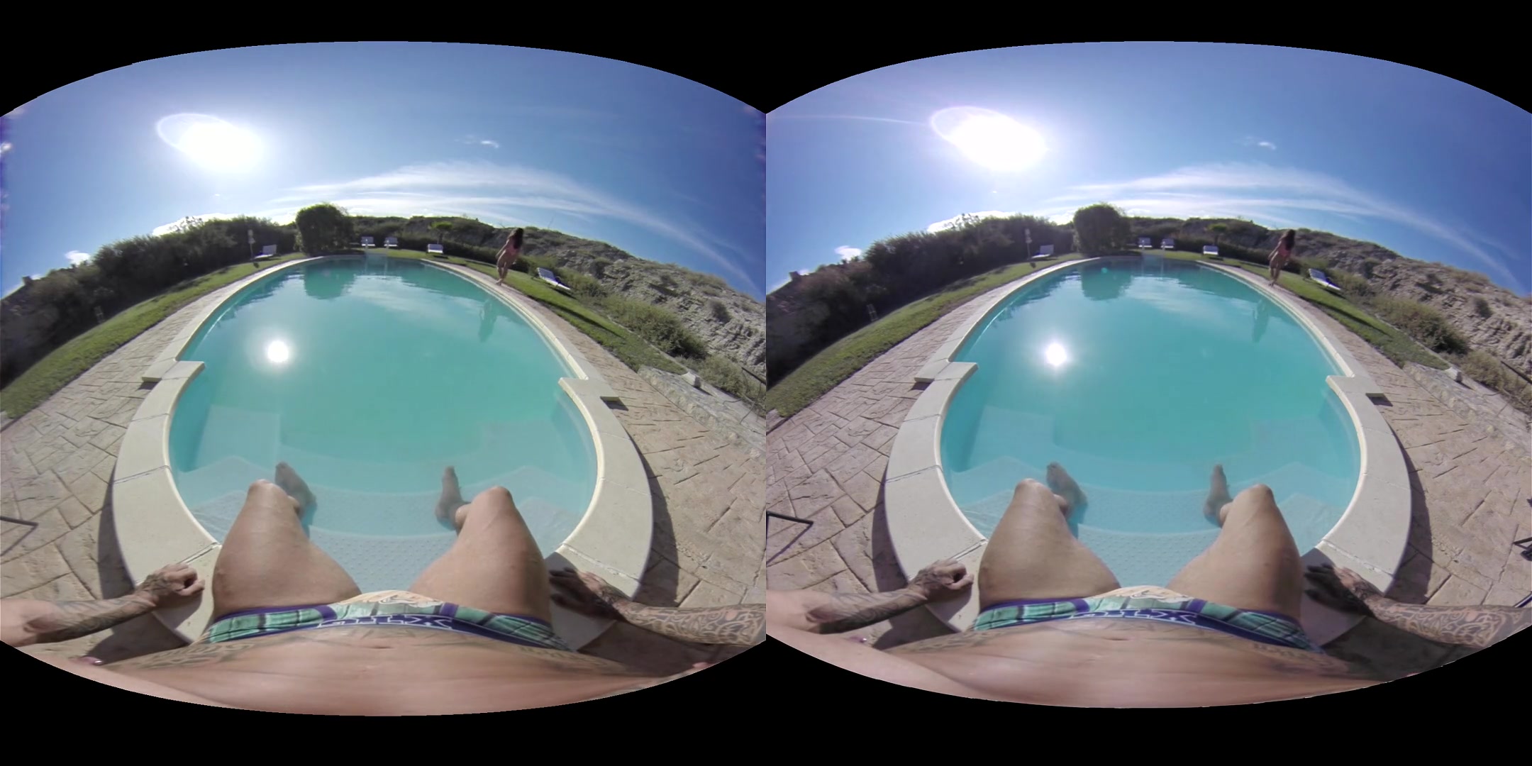 Gala Brown in Swimming Pool - VirtualRealPorn