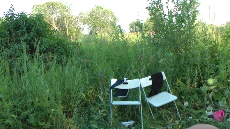 Sexy group sex in nature
