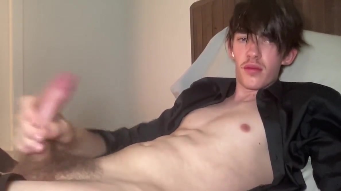 Young Professor Jerking His Dick