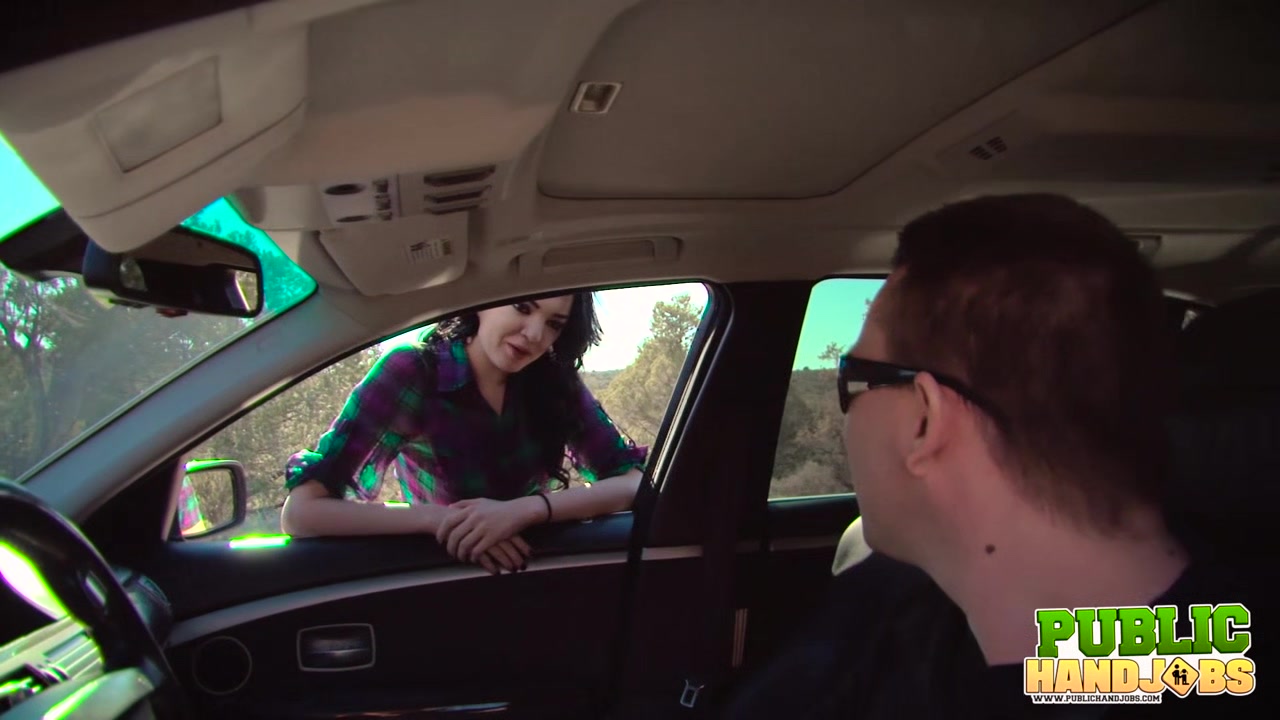Public Handjobs Ashton Haze Jerks Off Stranger