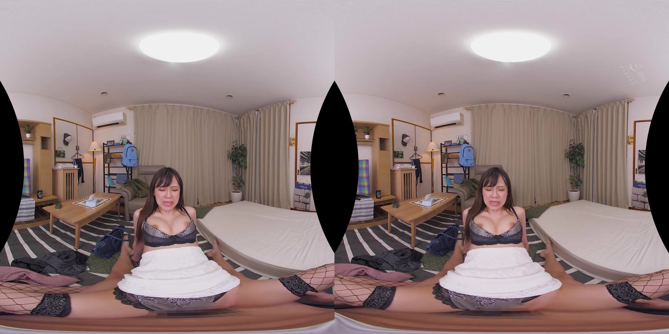 Welcome to the Continuous Orgasm: Raw Instinct - Japanese Babe in Fishnet Stockings Fucked POV