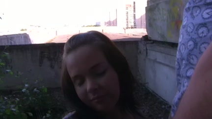 A youthful hotty is deeply screwed in the throat