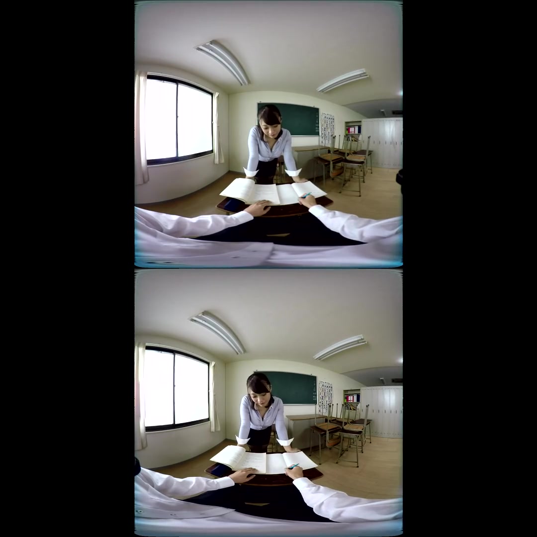Madoka Kouno in Madoka Kouno Busty Teacher Gives Me a Titjob - WAAPVR