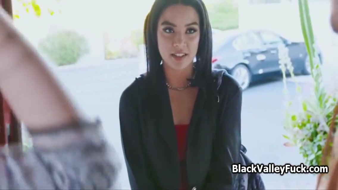 Ebony teen 18+ Almost Busted Sucking Big Cock 6 Min