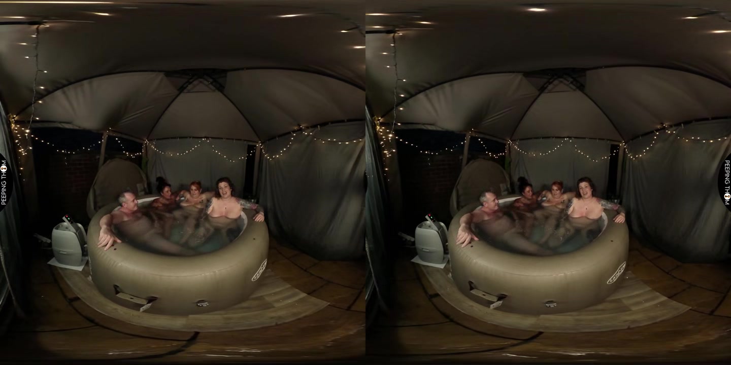 Hot Tub Party At Thoms House - PeepingThom