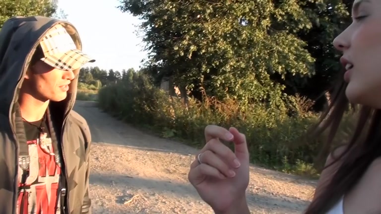Nasty pick up girl sex outdoor
