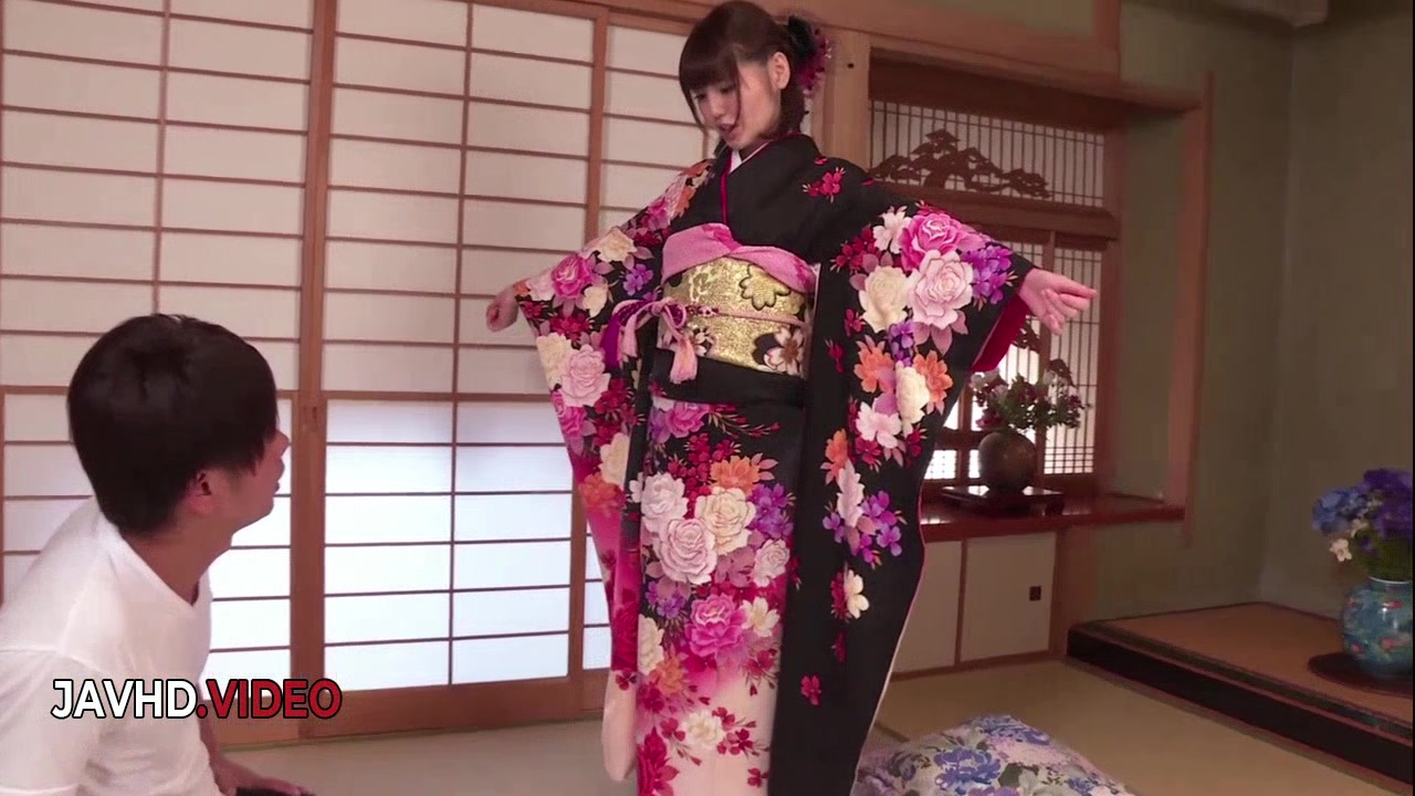 Passionate JAV Babe In Kimono Fucked Hard And Creampie Climaxing Loudly
