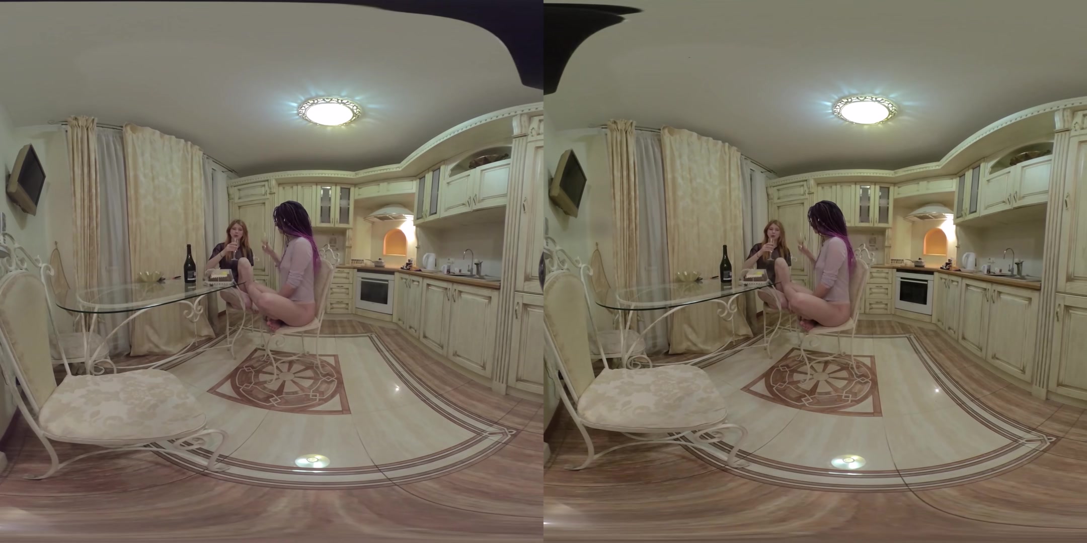 Nekokimiko And Mia Sanders Hot Lesbians Scene In Bathroom - VRmodels