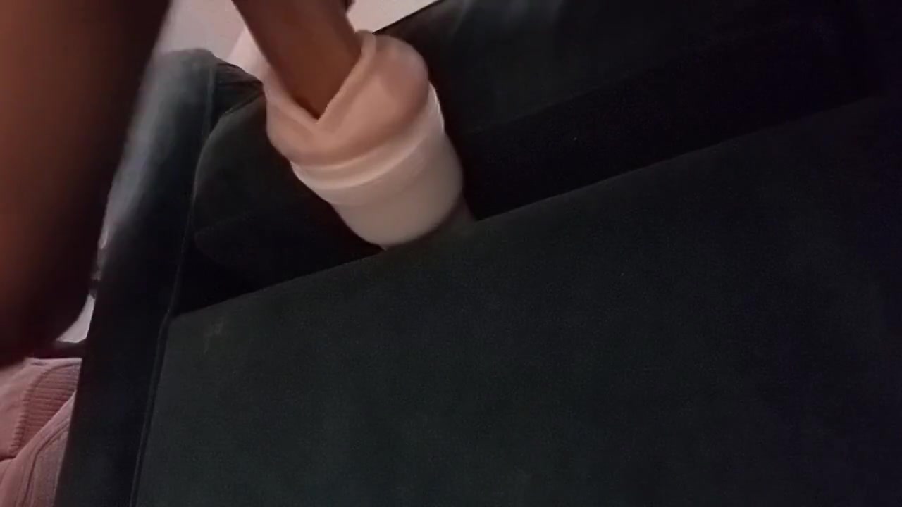Smashes His Fleshlight