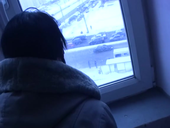 Bj and fuck in the porch to warm up!