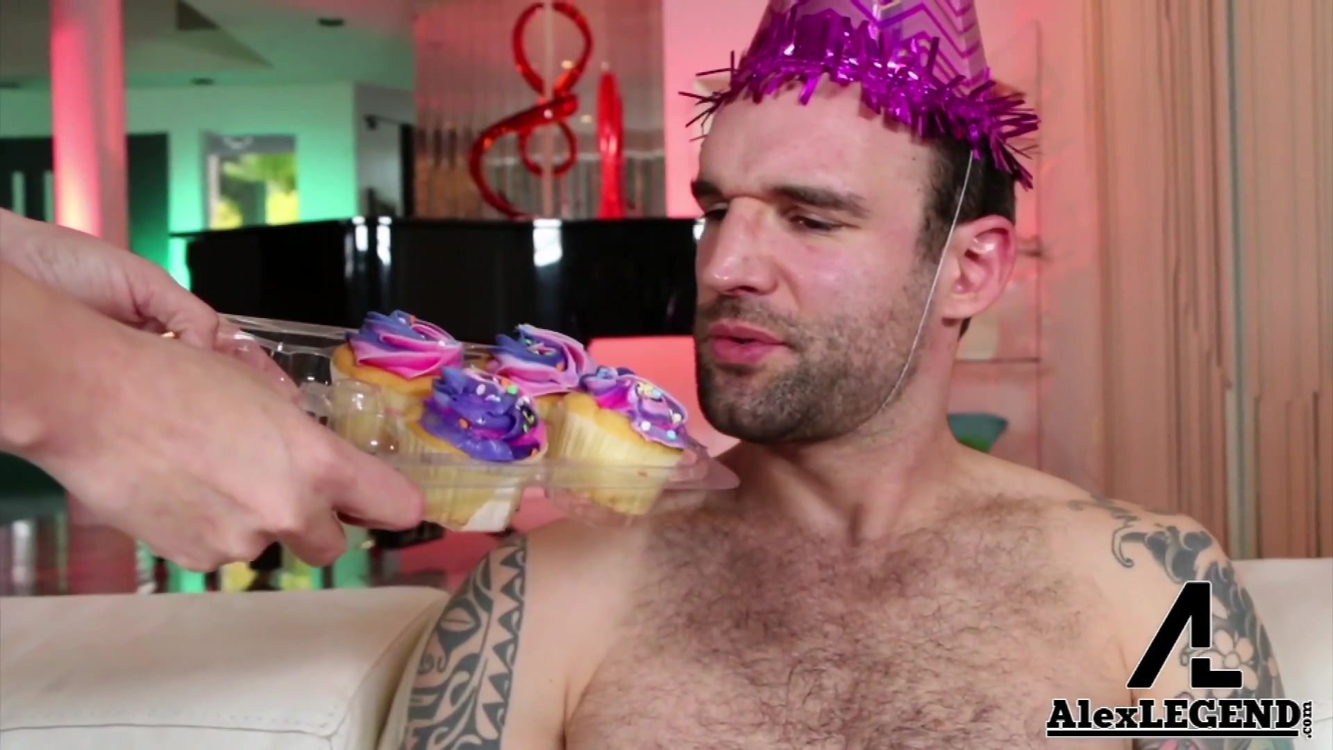 Cup Cake - Girl Turns Stripper To Fuck The Birthday Boy!