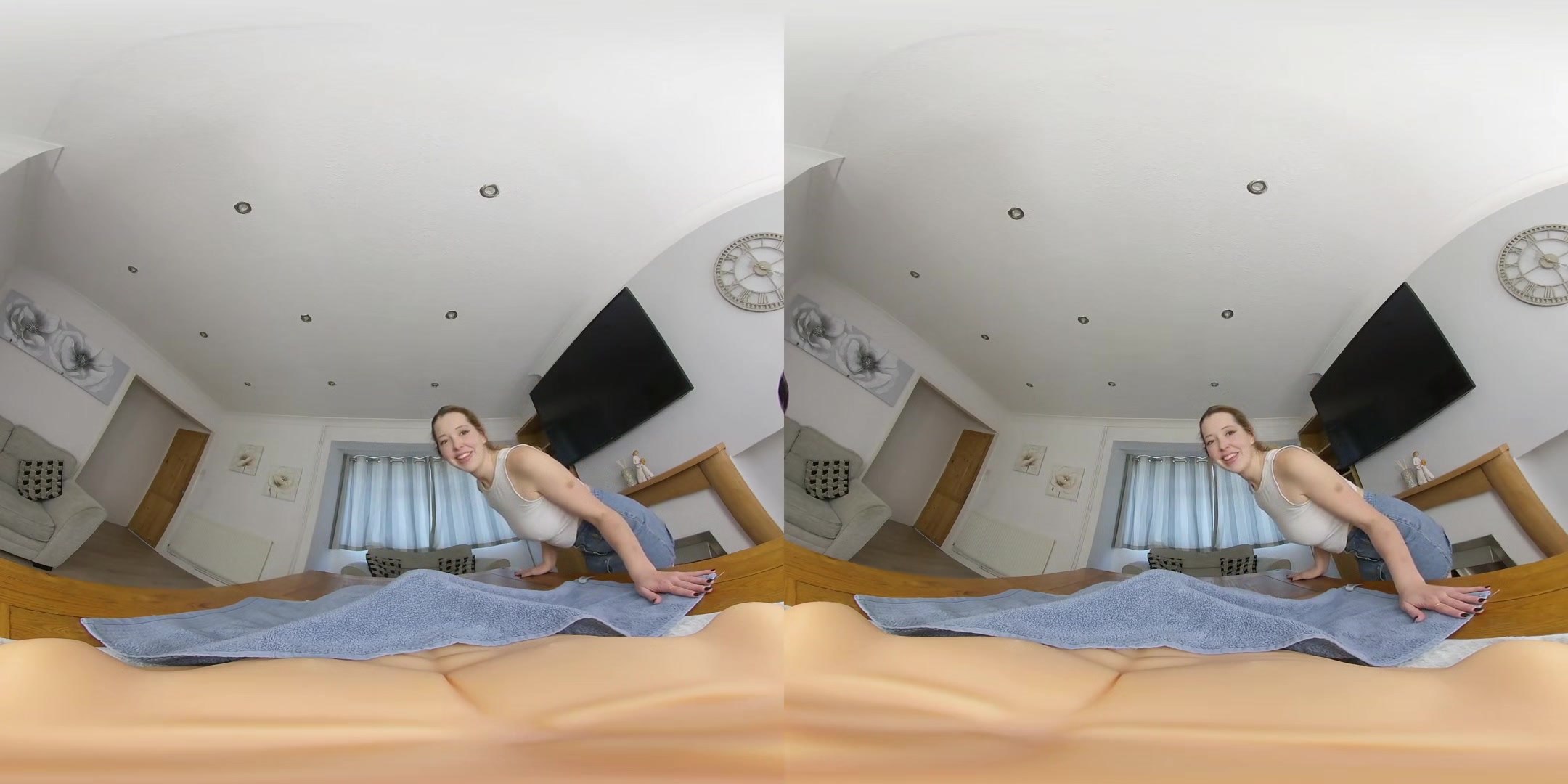 Massage Service - Busty Amateur Happy Ending Massage and Fuck with Tommy Torso