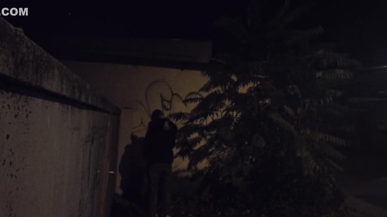 Risky Outdoor Fuck On Our Way Home