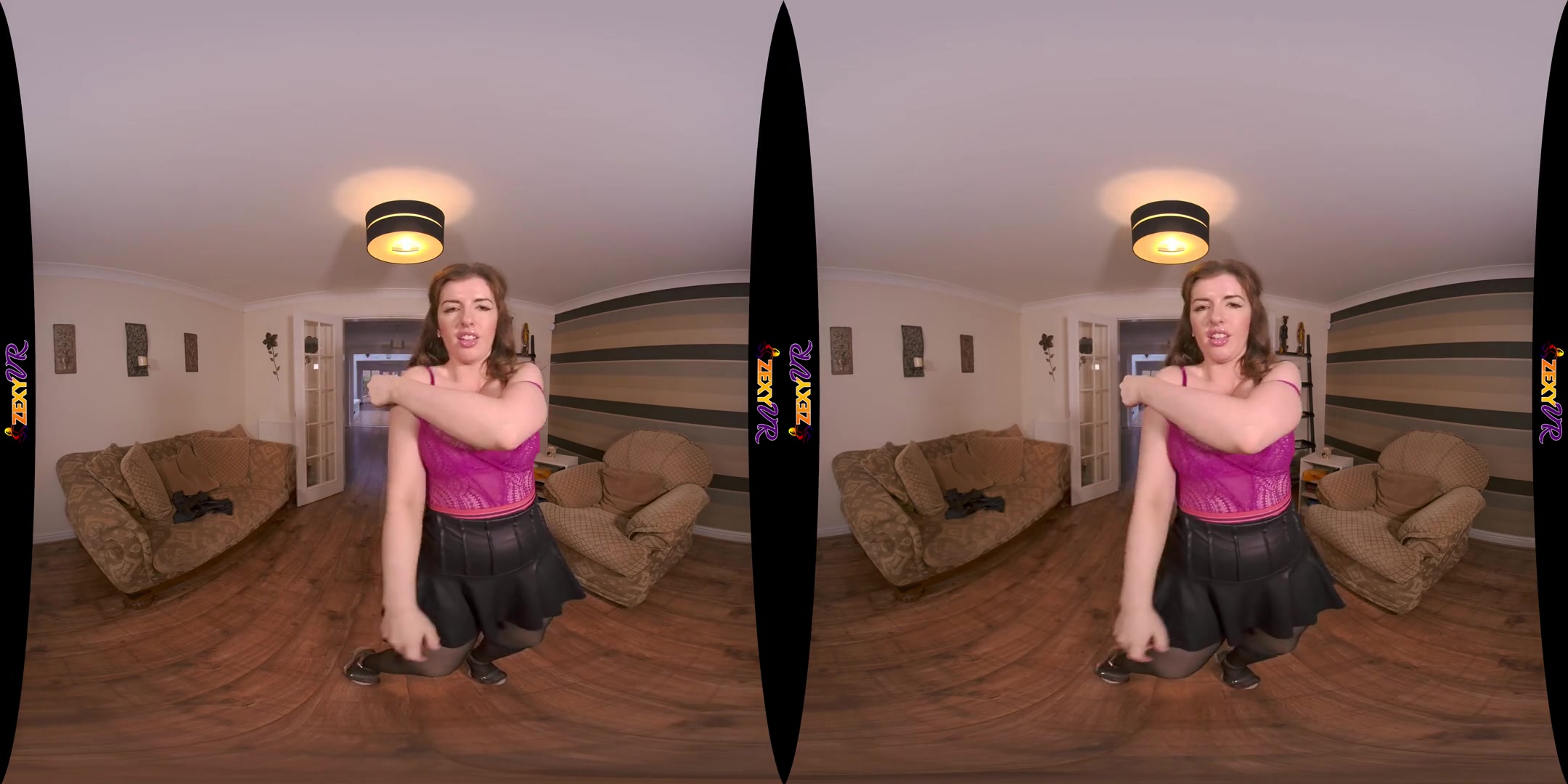 PVC Perfection - Hot Big Tits Amateur Stripping