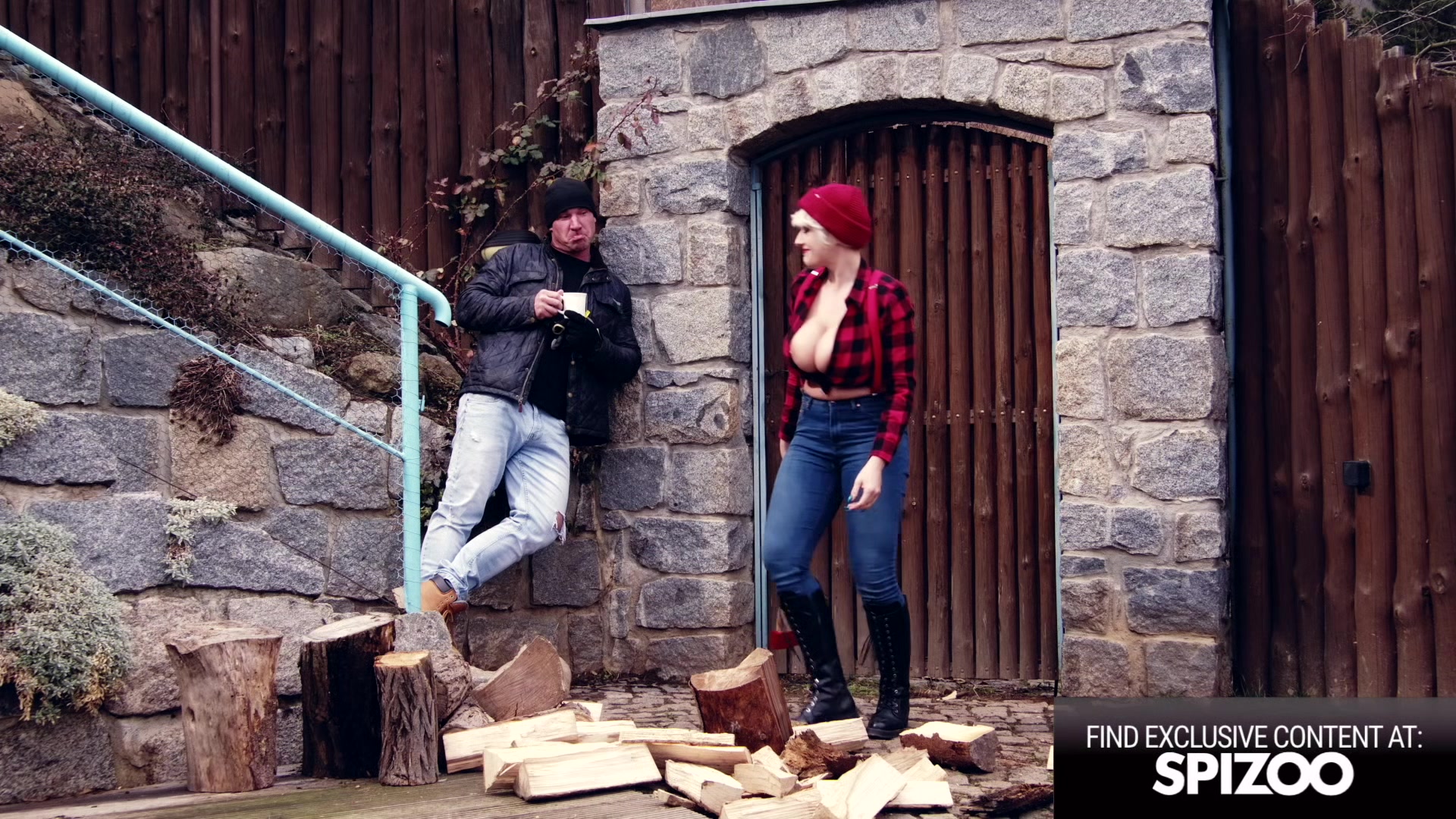 Angel Wicky Knows How To Handle Hard Wood