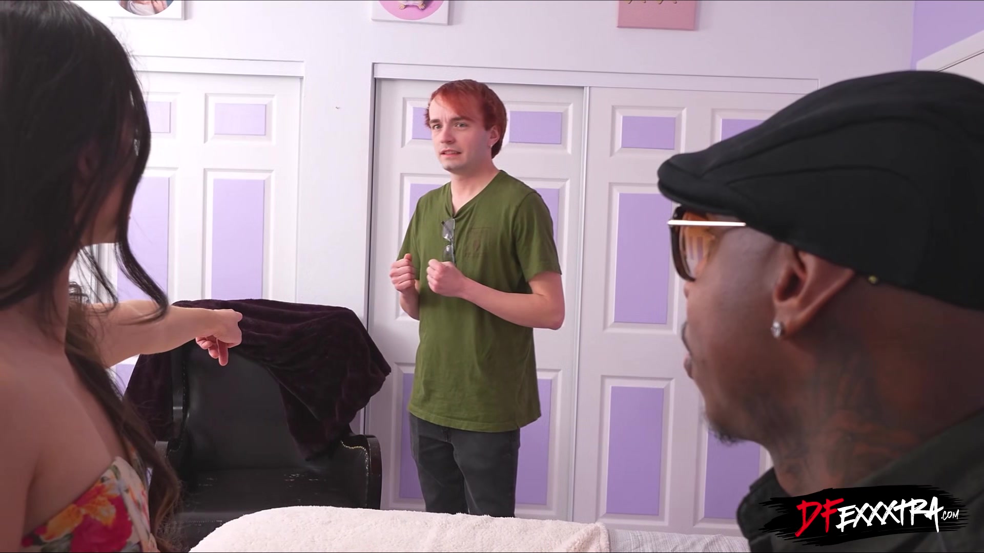 You're gonna sit there, and watch me fuck