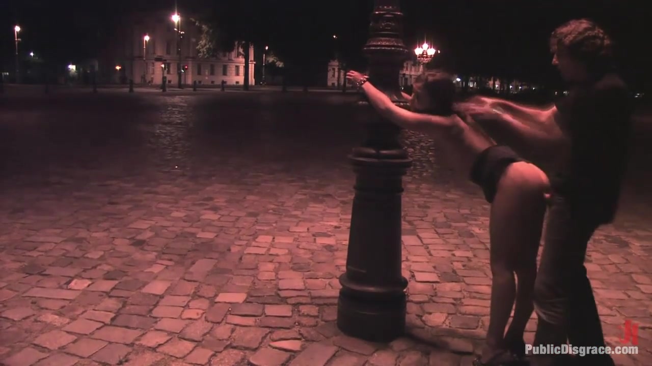 Beautiful Czech Girl Exposed On The Streets At Night - PublicDisgrace
