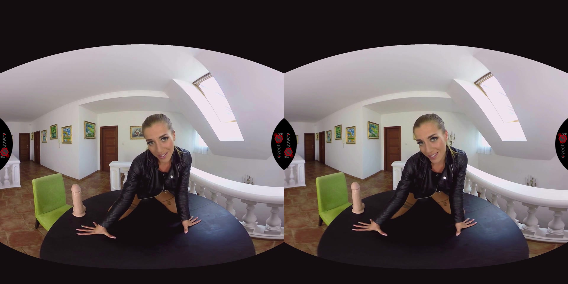 CzechVRFetish 095 Huge Dildo in Italian Ass